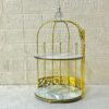 Premium Butterfly Design Gold Makeup Organizer