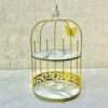 Premium Butterfly Design Gold Makeup Organizer
