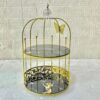 Premium Butterfly Design Gold Makeup Organizer