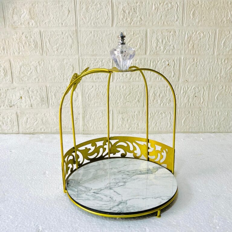 Cosmetics Cage Organizer with Butterfly Design – Beauty Meets Grace
